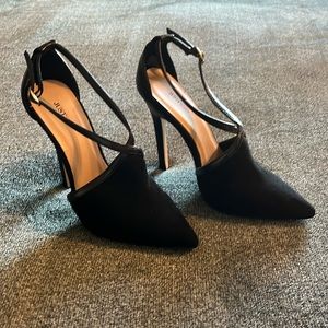 Justfab, Black high heels, size 7